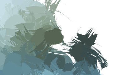 Duvar sanatı Eşsiz ve yaratıcı illüstrasyon. Fırça darbesi ile boyanmış. Renkli fırça darbelerinin soyut arkaplanı. Fırçalanmış canlı duvar kâğıdı. Boyalı sanatsal yaratım.