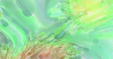 Suluboya fırça darbeleri. Modern sanat. Soyut doku. 2D çizim. Yüzeyde etkileyici el yapımı suluboya. Renkli bir fon. Çok renkli arkaplan. Çağdaş duvar sanatı. 