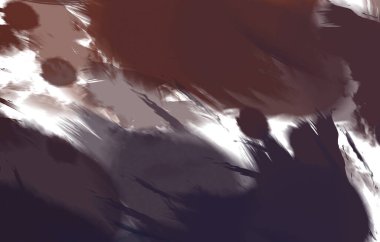 Renkli fırça darbelerinin 2B çizimi. Dekoratif doku resmi. Canlı boya desenli arka plan. Kaotik fırça darbeleri resim.