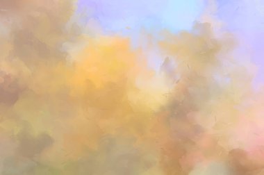 Renkli fırça darbelerinin soyut arkaplanı. fırçalanmış canlı duvar kağıdı. resmedilmiş sanat eseri. Eşsiz ve yaratıcı illüstrasyon.