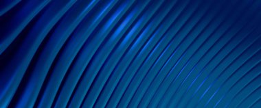 Soyut arkaplan. Renkli dalgalı yansıtıcı duvar kağıdı. Duvar kağıdı, afiş, arkaplan, kart, kitap kapağı veya web sitesi için grafiksel resimleme.