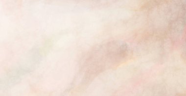 Pastel renklerde suluboya resim. Poster, duvar sanatı, afiş, kart, kitap kapağı ya da ambalaj için rahatlatıcı kompozisyonun yumuşak renkli çizimi. Modern fırça darbeleri resim.