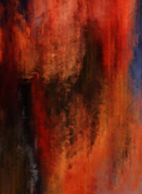 Modern sanat. Renkli çağdaş sanat eserleri. Renkli boya darbeleri. Soyut arkaplanda fırça darbeleri. Fırça boyası. Eşsiz duvar sanatı.