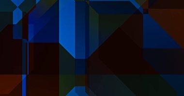 Üçgen arka planda üst üste dizayn ediliyor. Soyut geometrik duvar kağıdı. Geometrik renkli üçgen şekiller.