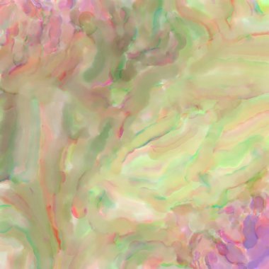 Soyut doku. Yüzeyde etkileyici el yapımı suluboya. Suluboya fırça darbeleri. Modern sanat. Çok renkli arkaplan. Çağdaş duvar sanatı. Renkli bir fon. 2d illüstrasyon.