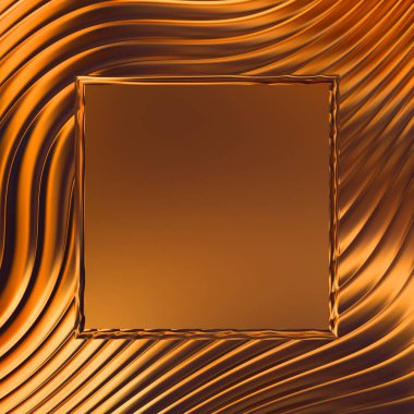 Soyut çerçeveli arkaplan. Renkli, canlı, dalgalı bir duvar kağıdı. Merkezi çerçeveli yaratıcı grafik 2d çizim. Dinamik şekilli modaya uygun sıvı örtüsü.