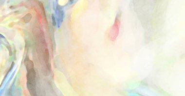 El yapımı sürreal soyut desenli suluboya. Modern sanatsal resim. 2D çizim. Arkaplan boyası karışımı. Yaratıcı duvar sanatı. Çağdaş sanat