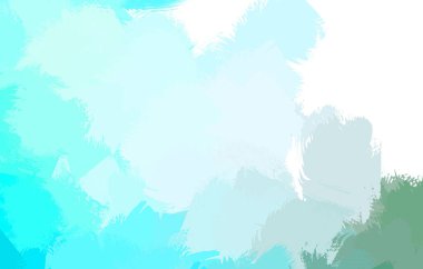 Duvar sanatı Eşsiz ve yaratıcı illüstrasyon. Fırça darbesi ile boyanmış. Renkli fırça darbelerinin soyut arkaplanı. Fırçalanmış canlı duvar kâğıdı. Boyalı sanatsal yaratım.