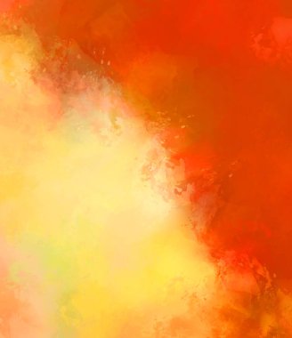 Yaratıcı soyut resim. Artistik fırça darbeleriyle donatılmış. Renkli ve canlı bir illüstrasyon. boyalı sanat.