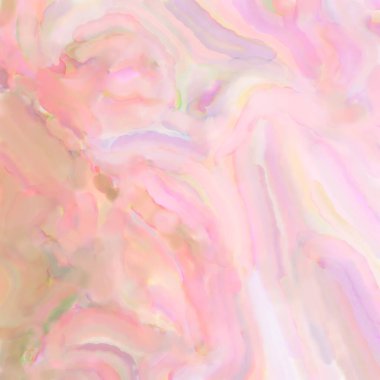 Pastel renklerde suluboya resim. Poster, duvar sanatı, afiş, kart, kitap kapağı ya da ambalaj için rahatlatıcı kompozisyonun yumuşak renkli çizimi. Modern fırça darbeleri resim.