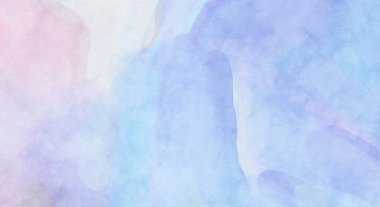 Alkol mürekkebini andıran rahatlatıcı fırça darbelerinin modern resmi. Poster, duvar sanatı, afiş, kart, kitap kapağı veya ambalaj için pastel renkli suluboya resim.