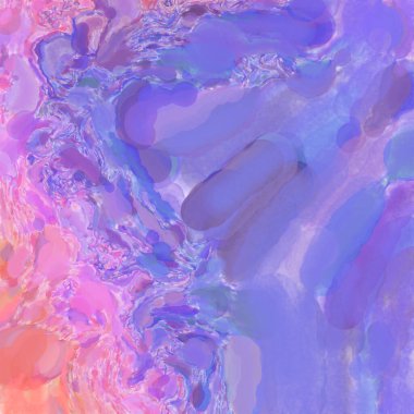 El yapımı sürreal soyut desenli suluboya. Modern sanatsal resim. 2D çizim. Arkaplan boyası karışımı. Yaratıcı duvar sanatı. Çağdaş sanat.