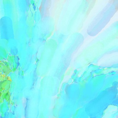 Soyut doku. Yüzeyde etkileyici el yapımı suluboya. Suluboya fırça darbeleri. Modern sanat. Çok renkli arkaplan. Çağdaş duvar sanatı. Renkli bir fon. 2d illüstrasyon.