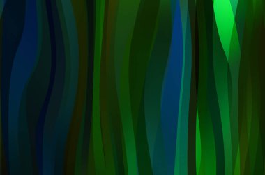 Soyut arkaplan. Renkli dalgalı tasarım duvar kağıdı. yaratıcı grafik 2D çizim. Dinamik şekilli modaya uygun sıvı örtüsü.