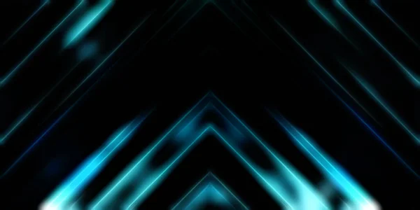 Abstract Shining Geometric Lights Background Fractal Symmetric Graphic Illustration Intersecting — Stock Photo, Image