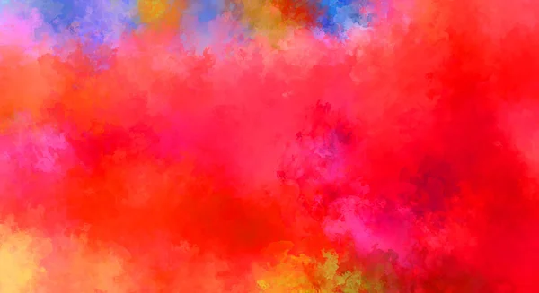 Creative Abstract Painting Background Artistic Brush Strokes Colorful Vibrant Illustration — Stock Photo, Image