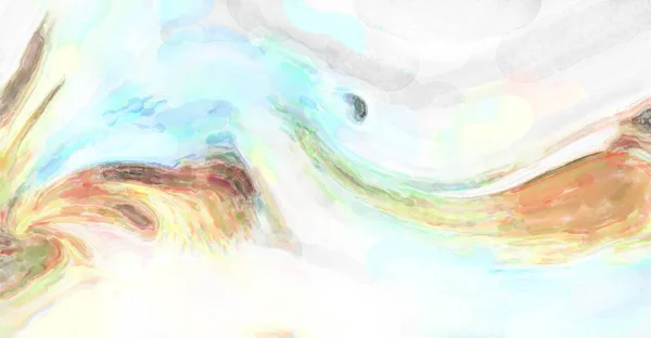 Акварельная Абстрактная Живопись Пастельными Цветами Плаката Настенного Искусства Баннера Открытки — стоковое фото