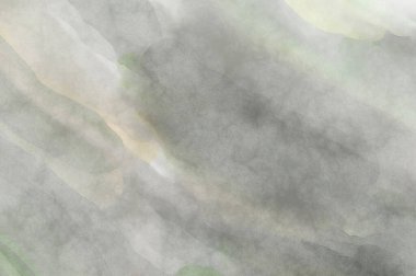 Yumuşak suluboya duvar kağıdı. Hafifçe fırçalanmış renkleri olan sanatsal bir resim. Pastel renkler arkaplana dokunmuş. Soyut duvar sanatı..