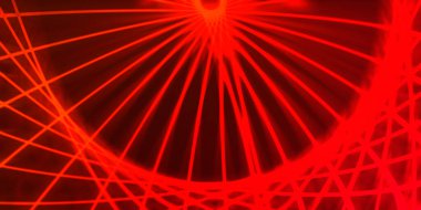 Işık dalgalarının neon renkli soyut tasarımı. Dijital arka plan ve neon ışığı parlama efekti. Parlak ışınlar duvar kağıdı.