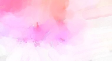 Yumuşak suluboya duvar kağıdı. Hafifçe fırçalanmış renkleri olan sanatsal bir resim. Pastel renkler arkaplana dokunmuş. Soyut duvar sanatı..