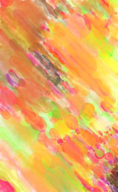 Çağdaş sanat. El yapımı resim. Modern sanat eserleri. Yüzeyde suluboya fırça darbeleriyle resim yapmak. 2D çizim. Sanatsal arkaplan resmi. Tablo üzerinde soyut resim. Renkli doku.