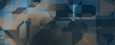 Soyut geometrik duvar kağıdı. Geometrik renkli şekiller. Çokgen arka plan. Bir teknolojinin dijital illüstrasyonuName.