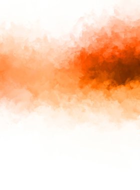 Yaratıcı soyut resim. Artistik fırça darbeleriyle donatılmış. Renkli ve canlı bir illüstrasyon. boyalı sanat.