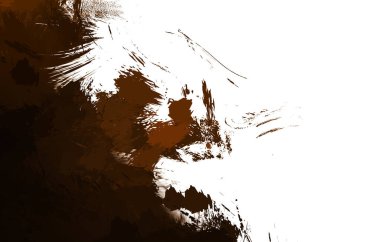 Duvar sanatı Eşsiz ve yaratıcı illüstrasyon. Fırça darbesi ile boyanmış. Renkli fırça darbelerinin soyut arkaplanı. Fırçalanmış canlı duvar kâğıdı. Boyalı sanatsal yaratım.