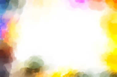 Yüzeyde suluboya vuruşlar. Sanatsal arkaplan resmi. Tablo üzerinde soyut resim. Fırça darbeleri. Çağdaş sanat. El işçiliğinin renkli dokusu. Modern resim.