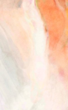 Pastel renklerde suluboya resim. Poster, duvar sanatı, afiş, kart, kitap kapağı ya da ambalaj için rahatlatıcı kompozisyonun yumuşak renkli çizimi. Modern fırça darbeleri resim.