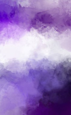 Renkli fırça darbelerinin 2D çizimi. Dekoratif desenli resim. canlı boya desenli arkaplan.