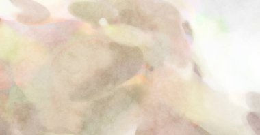 Alkol mürekkebini andıran rahatlatıcı fırça darbelerinin modern resmi. Poster, duvar sanatı, afiş, kart, kitap kapağı veya ambalaj için pastel renkli suluboya resim.