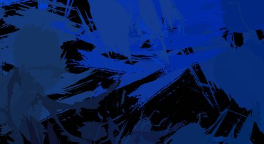 Sanatsal soyut arkaplan. Doku boyalı duvar kağıdı. Boya darbeleriyle yaratıcı bir illüstrasyon. Fırça desenli resim.