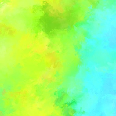 Canlı fırça darbeleriyle boyanmış. Renkli desenli resim. Fırçalanmış duvar kağıdını boya.