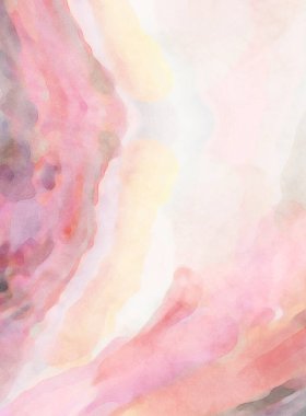 El yapımı sürreal soyut desenli suluboya. Modern sanatsal resim. 2D çizim. Arkaplan boyası karışımı. Yaratıcı duvar sanatı. Çağdaş sanat