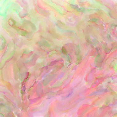 Soyut doku. Yüzeyde etkileyici el yapımı suluboya. Suluboya fırça darbeleri. Modern sanat. Çok renkli arkaplan. Çağdaş duvar sanatı. Renkli bir fon. 2d illüstrasyon.