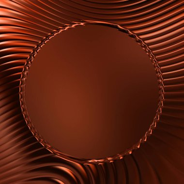 Soyut çerçeveli arkaplan. Renkli, canlı, dalgalı bir duvar kağıdı. Merkezi çerçeveli yaratıcı grafik 2d çizim. Dinamik şekilli modaya uygun sıvı örtüsü.