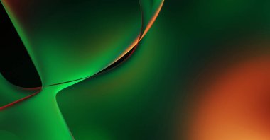 Soyut arkaplan. Değişken renk değişim dalgaları, dinamik hareketlerle. Işık dalgalarının neon renkli soyut tasarımı. Duvar kağıdı, afiş, arkaplan, kart, kitap illüstrasyonu, web sitesi.