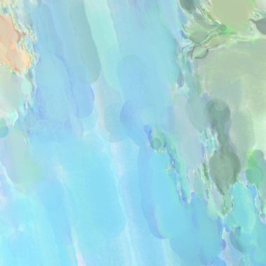 El yapımı sürreal soyut desenli suluboya. Modern sanatsal resim. 2D çizim. Arkaplan boyası karışımı. Yaratıcı duvar sanatı. Çağdaş sanat.