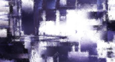 Modern sanat. Renkli çağdaş sanat eserleri. Renkli boya darbeleri. Soyut arkaplanda fırça darbeleri. Fırça boyası. Eşsiz duvar sanatı.