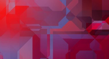 Dinamik bileşime sahip minimalist düz stil içinde modayı takip eden geometrik soyut arkaplan. 