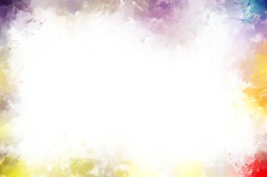 Modern sanat. Taranmış Boyalı Soyut Arkaplan. Fırça darbesi ile boyanmış. Boya darbeleri. 2B Görüntü