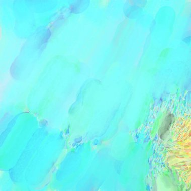 Çağdaş sanat. El işçiliğinin renkli dokusu. Modern resim. Yüzeyde suluboya vuruşlar. Sanatsal arkaplan resmi. Tablo üzerinde soyut resim. Fırça darbeleri. 