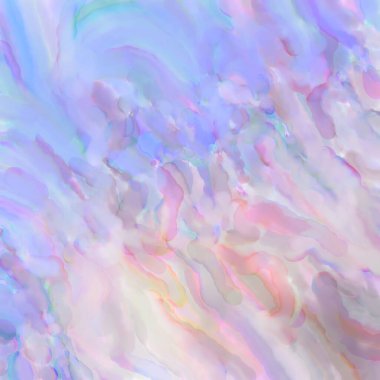 El yapımı sürreal soyut desenli suluboya. Modern sanatsal resim. 2D çizim. Arkaplan boyası karışımı. Yaratıcı duvar sanatı. Çağdaş sanat.