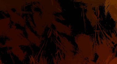 Sanatsal soyut arkaplan. Doku boyalı duvar kağıdı. Boya darbeleriyle yaratıcı bir illüstrasyon. Fırça desenli resim.