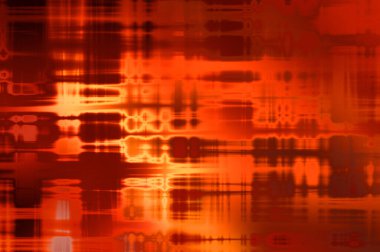 Soyut arkaplan. Yaşlanmış grunge dokusunda geometrik elementler. Farklı renk desenli grafiksel illüstrasyon.