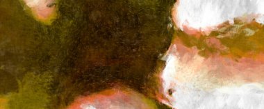 Soyut arkaplanda pürüzlü fırça darbeleri. Fırça boyası. Renkli boya darbeleri. Eşsiz duvar sanatı. Tuvaldeki modern sanat. Renkli çağdaş sanat eserleri. 