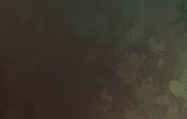 Vahşi fırça darbeleri. Taranmış Boyalı Soyut Arkaplan. Fırça darbesi ile boyanmış. Boya darbeleri. 2B Görüntü.