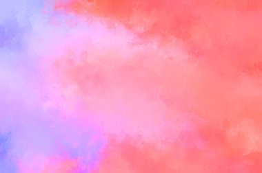 Modern sanat. Taranmış Boyalı Soyut Arkaplan. Fırça darbesi ile boyanmış. Boya darbeleri. 2B Görüntü.