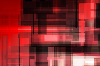 Fütürist soyut geometrik duvar kağıdı. Geometrik renkli şekiller. Dikdörtgen şekilli arka plan. Bir teknolojinin dijital illüstrasyonuName.